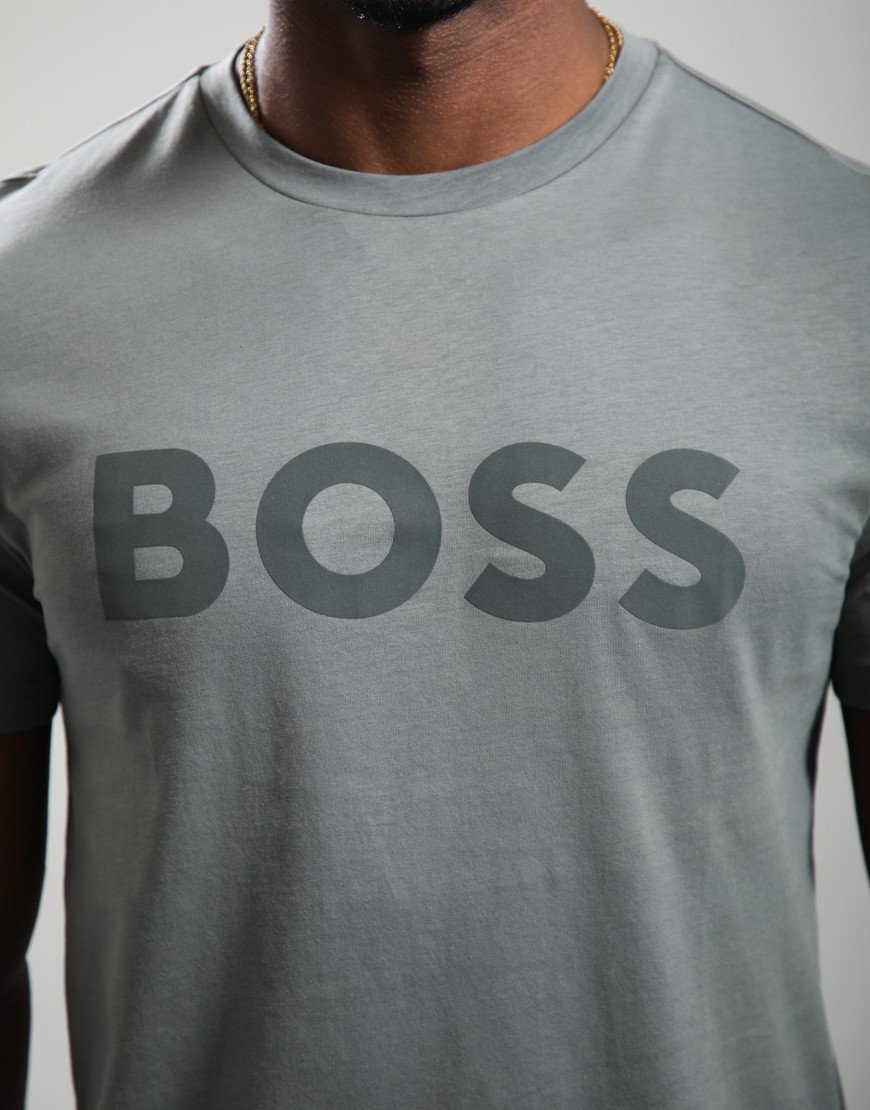 BOSS Thinking 1 T-Shirt Open Grey