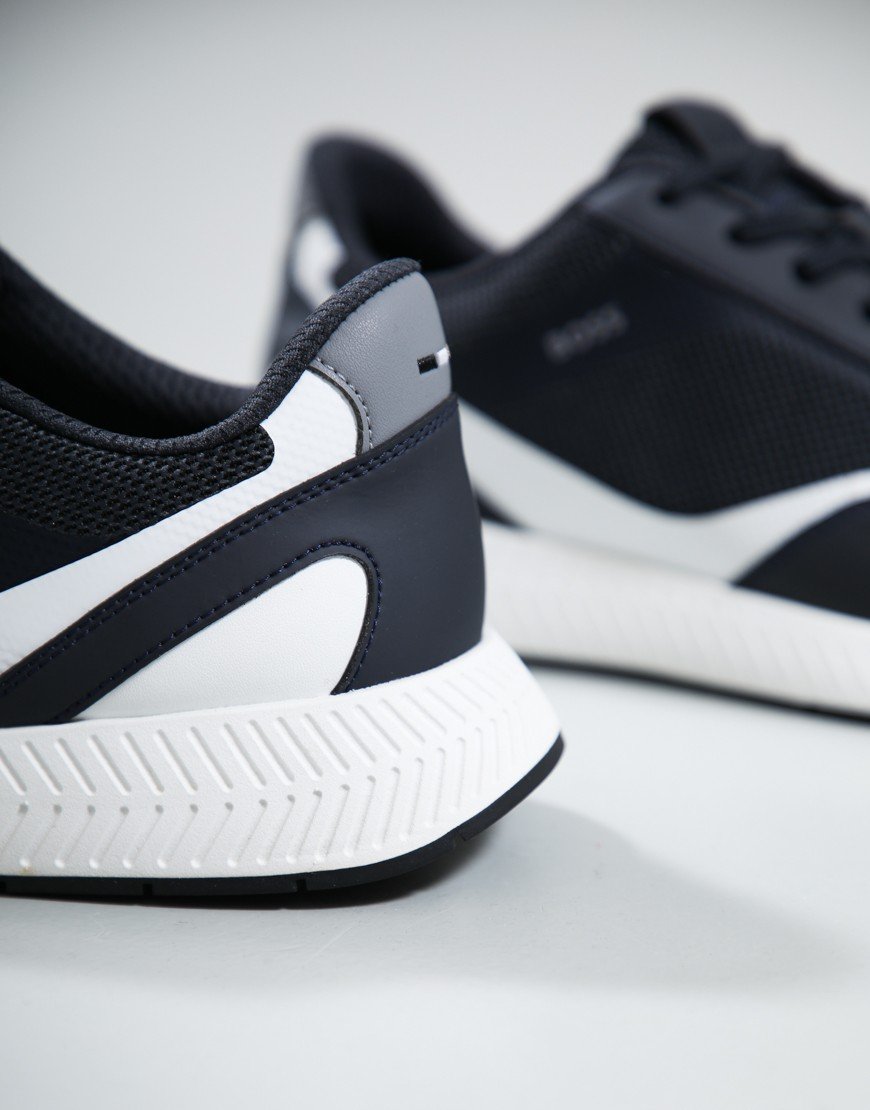 BOSS Titanium_Runn_methal Trainers Navy