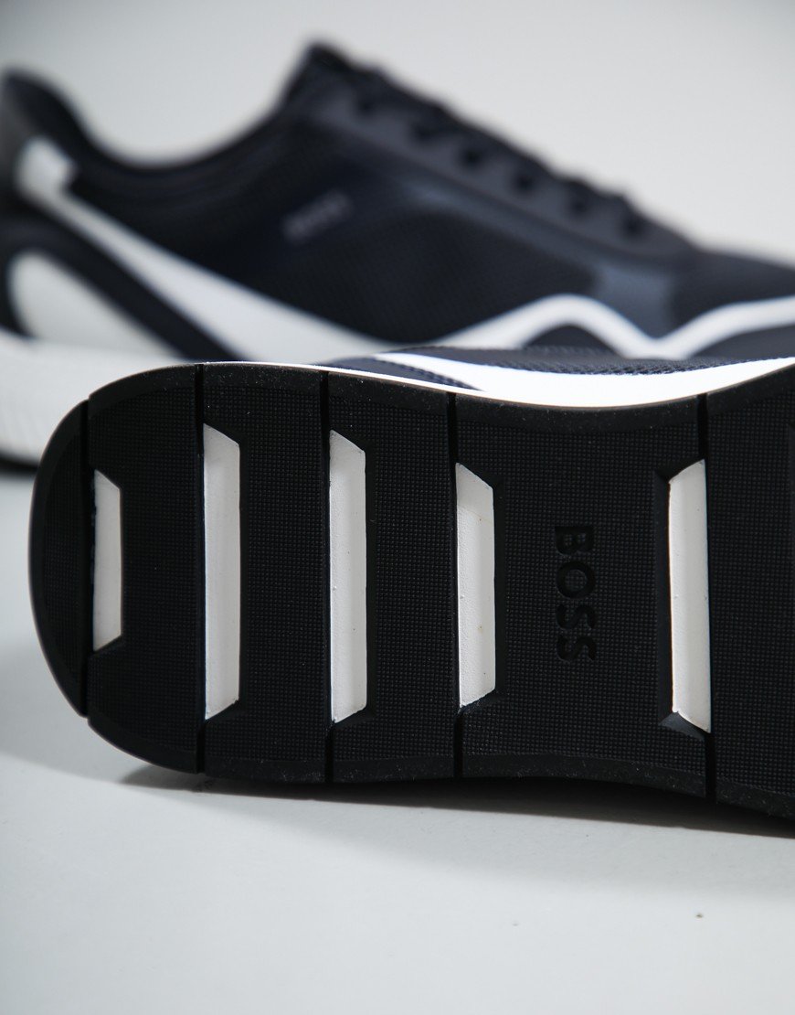 BOSS Titanium_Runn_methal Trainers Navy