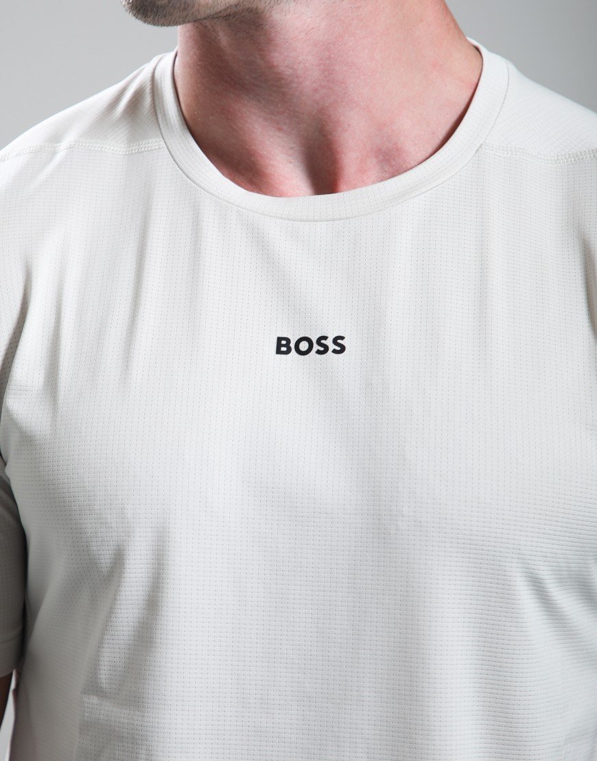 BOSS TS_Active T-Shirt Light Beige