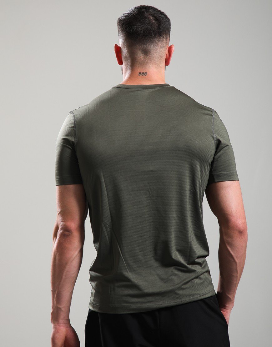 BOSS TS_Active T-Shirt Open Green 398