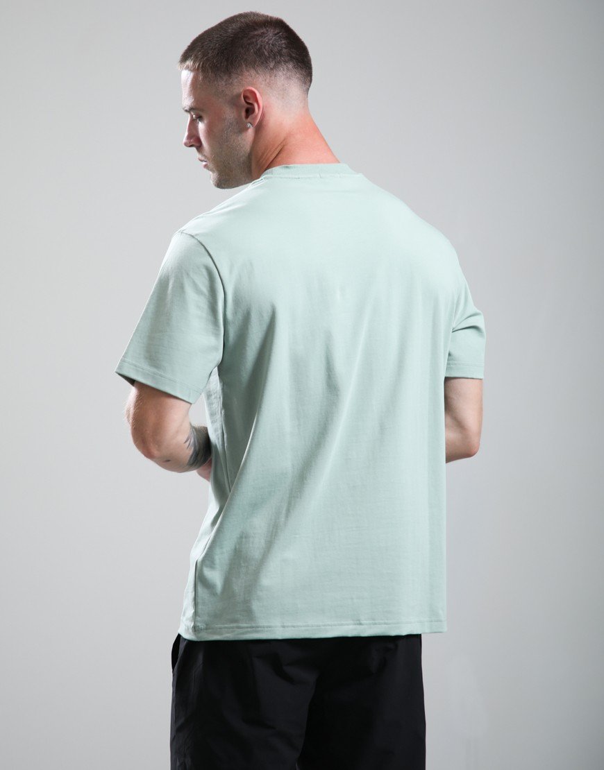 BOSS TS_Iconic Logo T-Shirt Open Green
