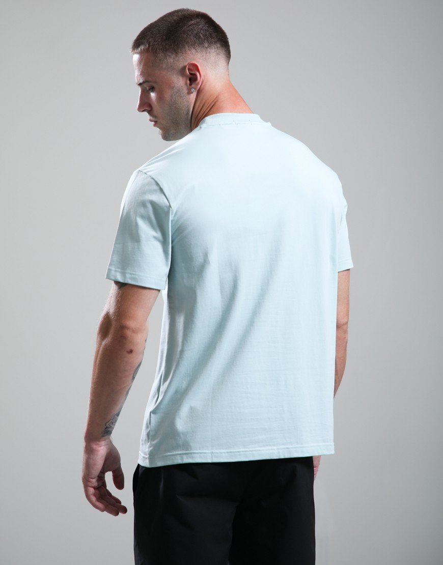 BOSS TS_Iconic Logo T-Shirt Turquoise/Aqua