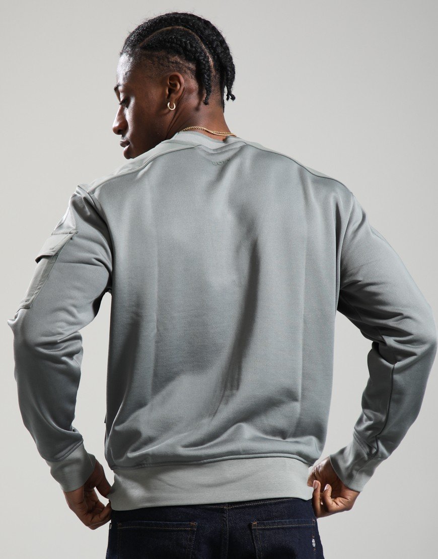 BOSS We_Functional Sweat Open Grey