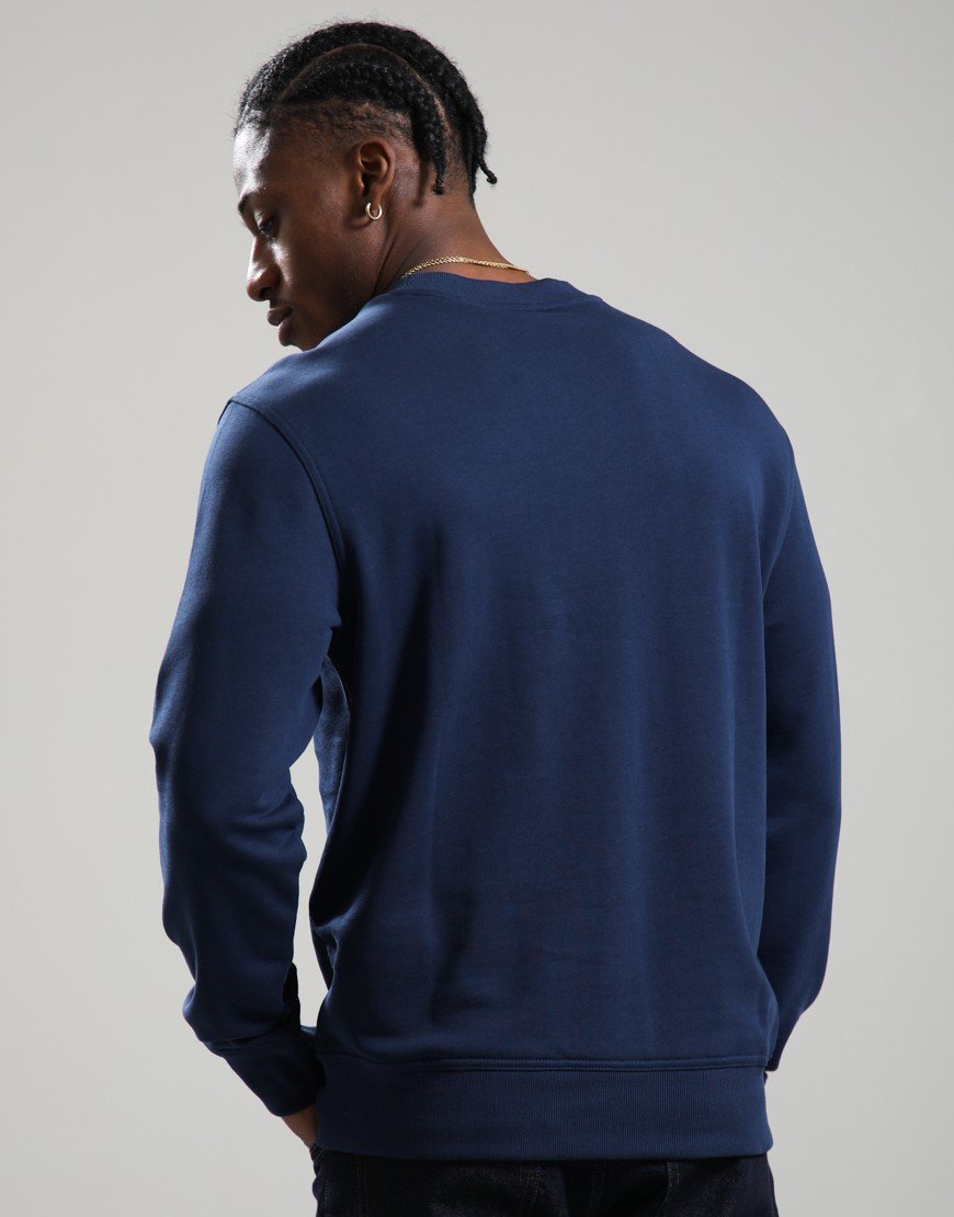 BOSS WeSmall Crew Sweat Open Blue