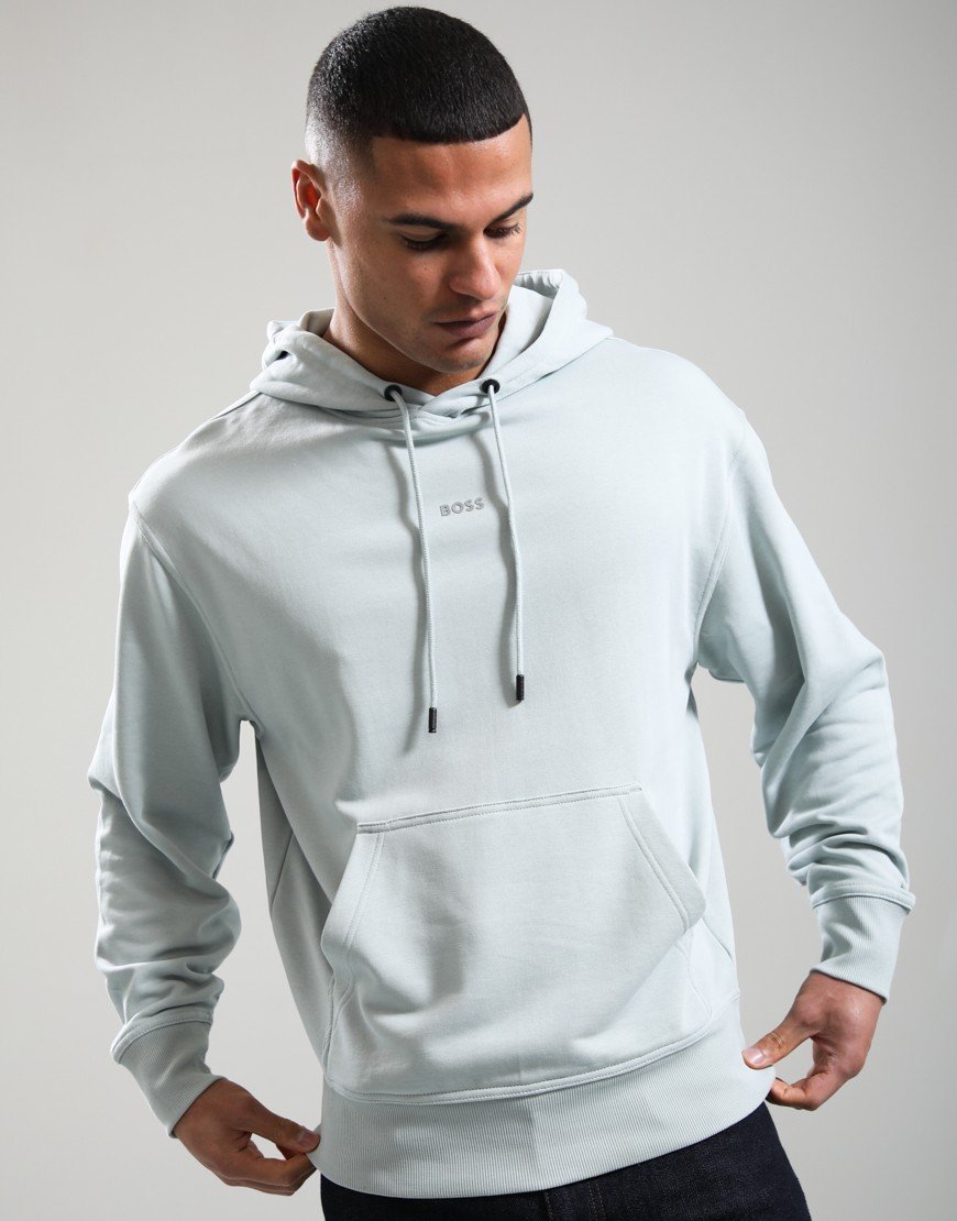 BOSS WeSmall hoodie Silver