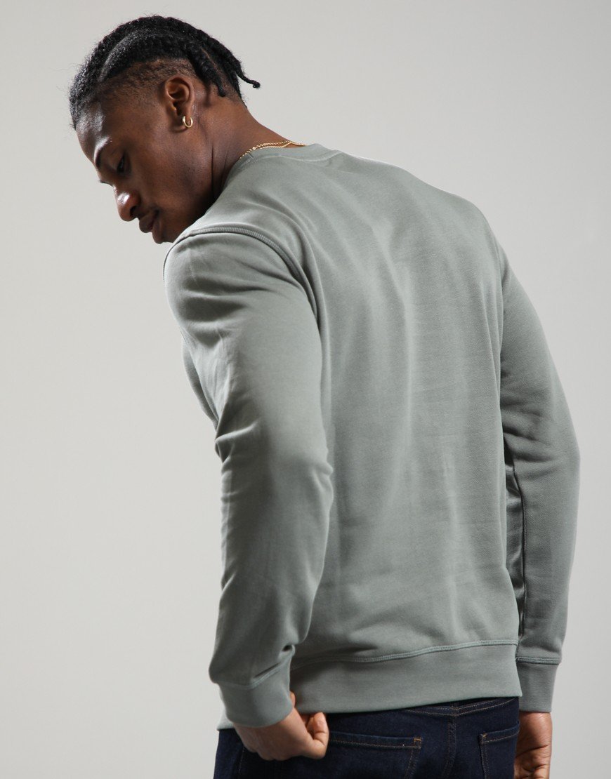 BOSS Westart Crew Sweat Open Grey