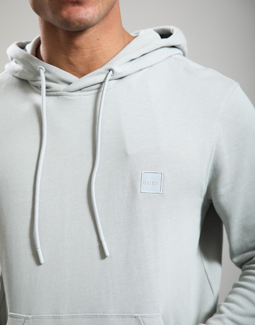 BOSS Wetalk Hoodie Silver