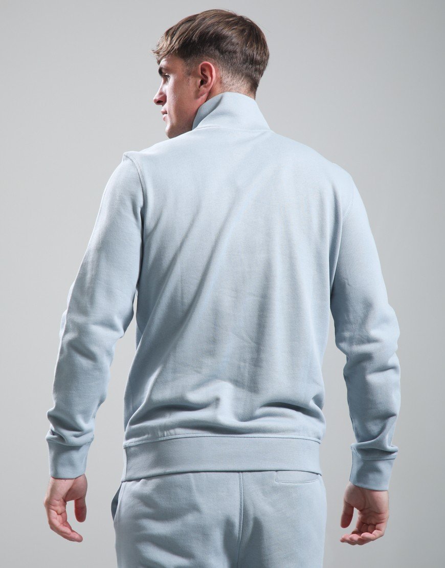 BOSS Zetrust Half Zip Sweat Open Grey