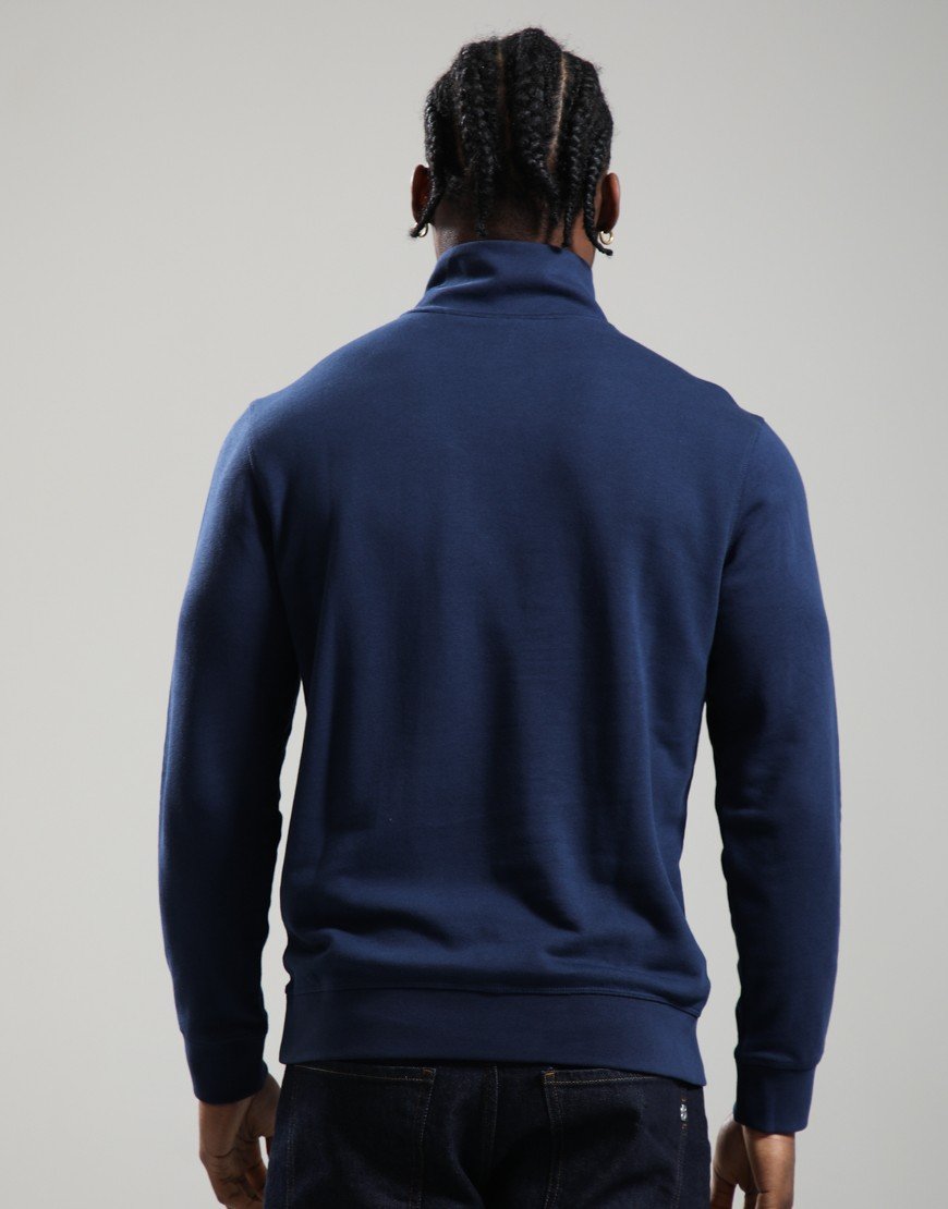 BOSS Zetrust Half Zip Sweat Open Blue