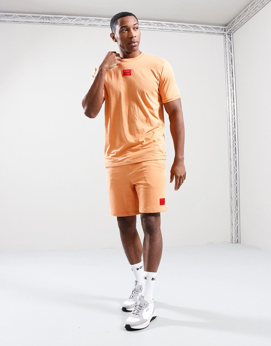 HUGO Diragolino212 T-shirt Medium Orange