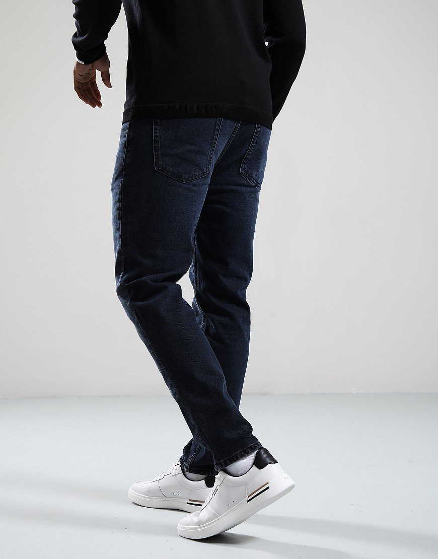 HUGO 634 Jeans Uomo, Vestibilità Affusolata, Denim Stretch, Colore Dark Blue 409, Taglia 32/32