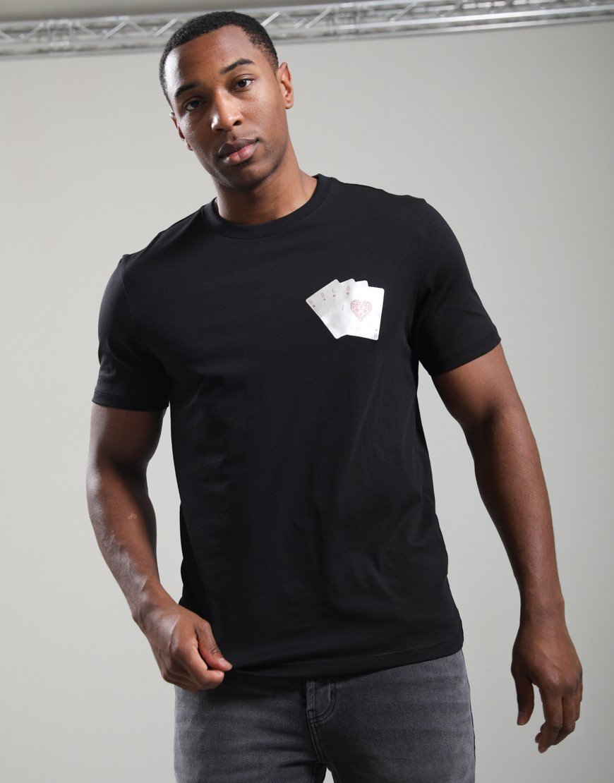 HUGO Dahr T-Shirt Black
