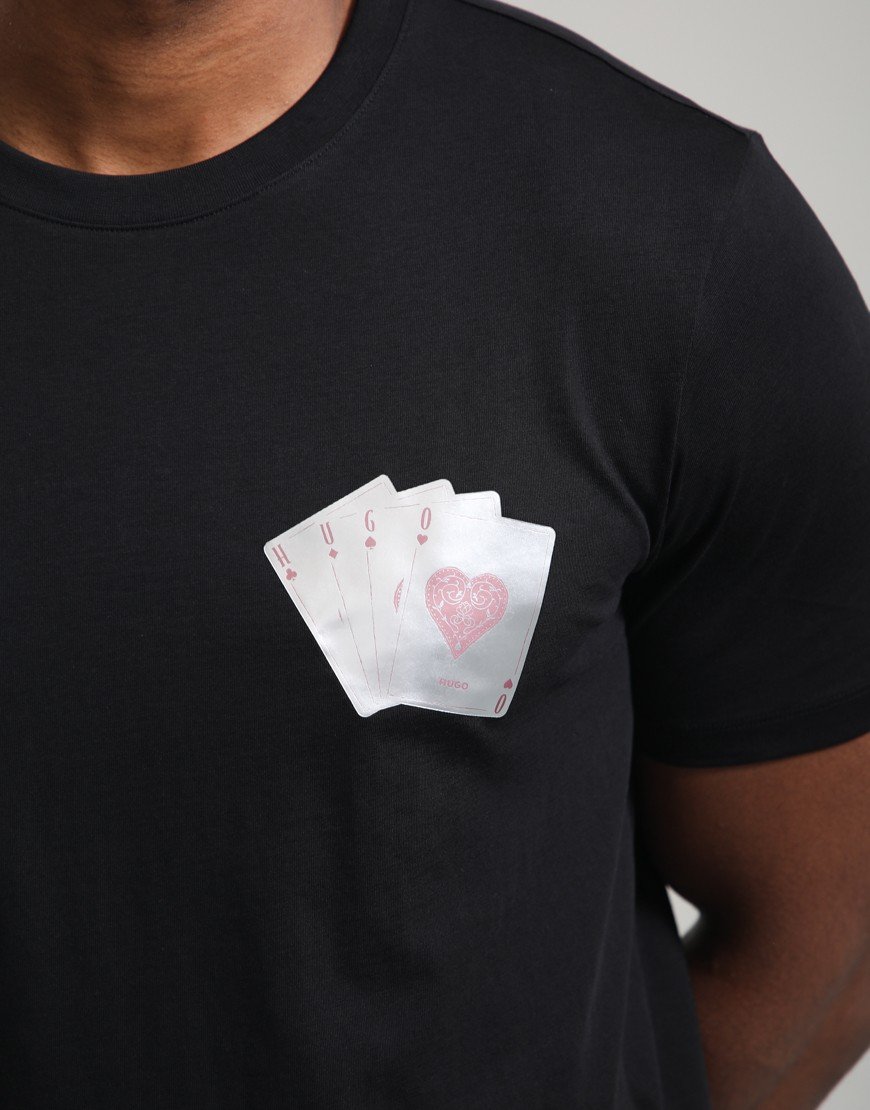 HUGO Dahr T-Shirt Black