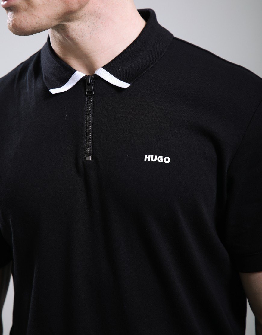 HUGO Dalomino Polo Shirt Black