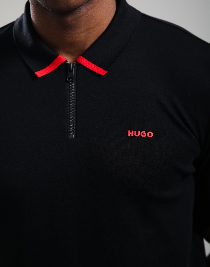 HUGO Dalomino Polo Shirt Black