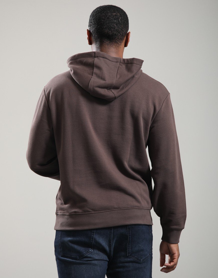 HUGO Dapo Hoodie Brown Overflow