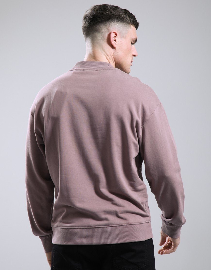 HUGO Dapo Crew Sweat Light Pastel Brown
