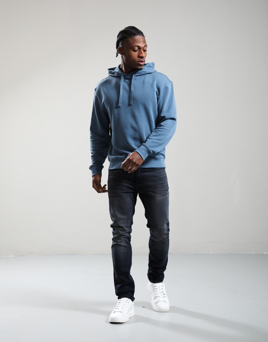 HUGO Dapo Hoodie Open Blue