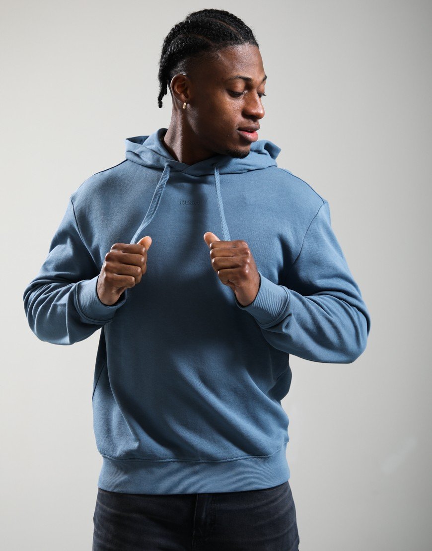 HUGO Dapo Hoodie Open Blue
