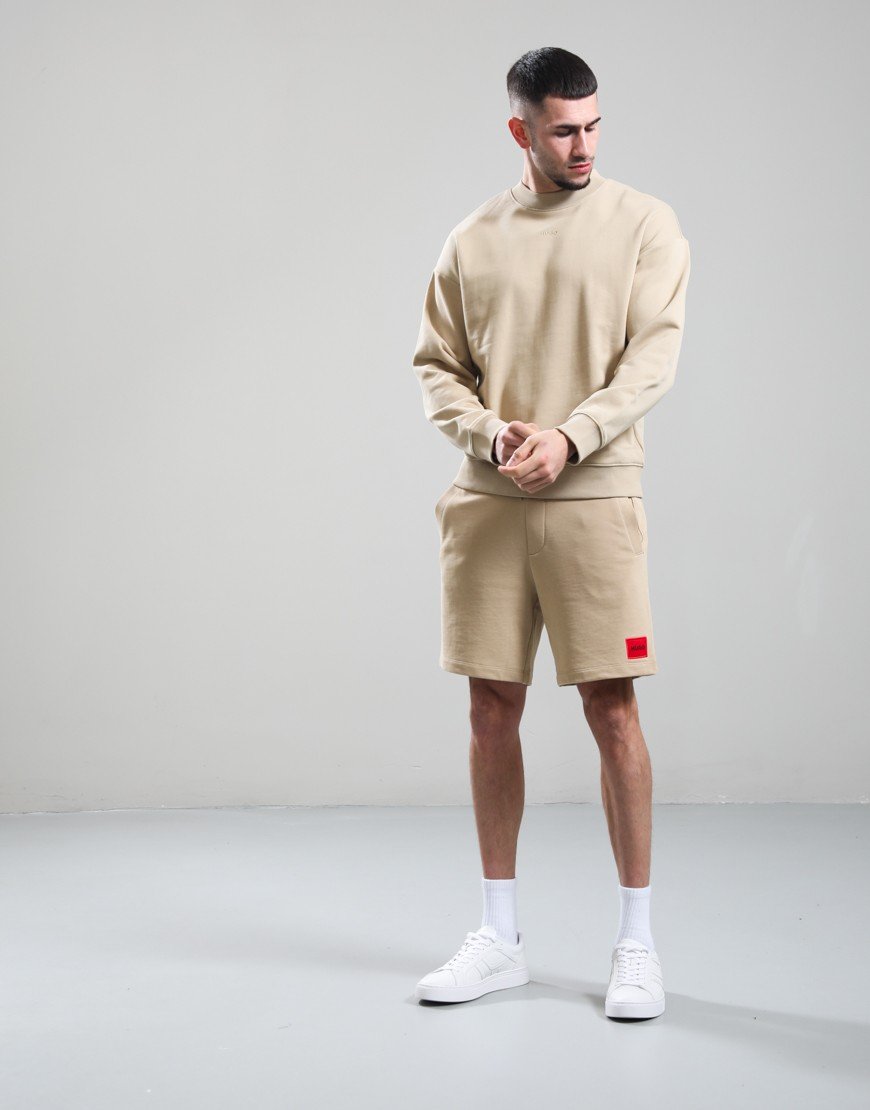 HUGO Dapo Crew Sweat Medium Beige