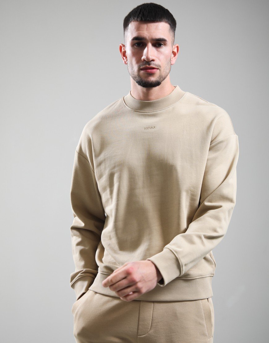 HUGO Dapo Crew Sweat Medium Beige