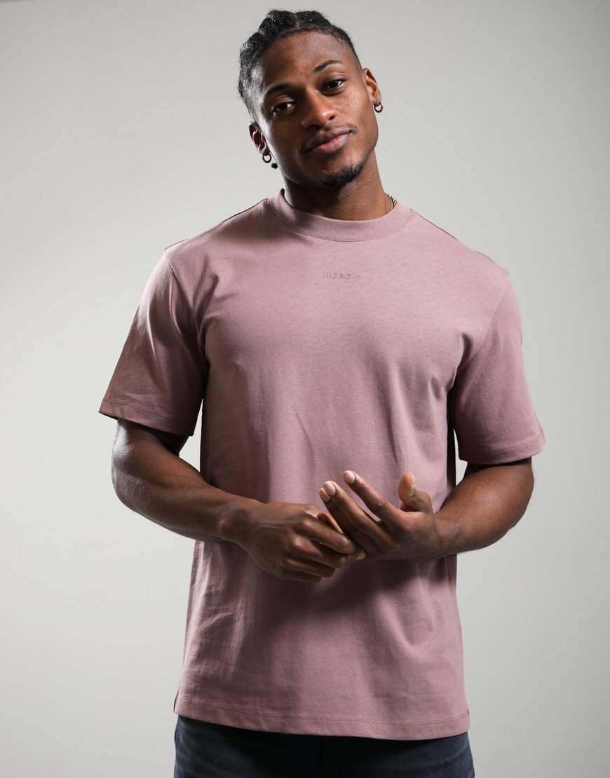 HUGO Dapolino T-Shirt Light Pastel Brown