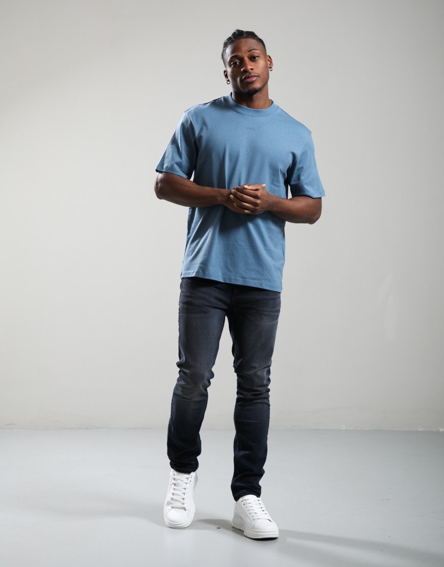 HUGO Dapolino T-Shirt Open Blue