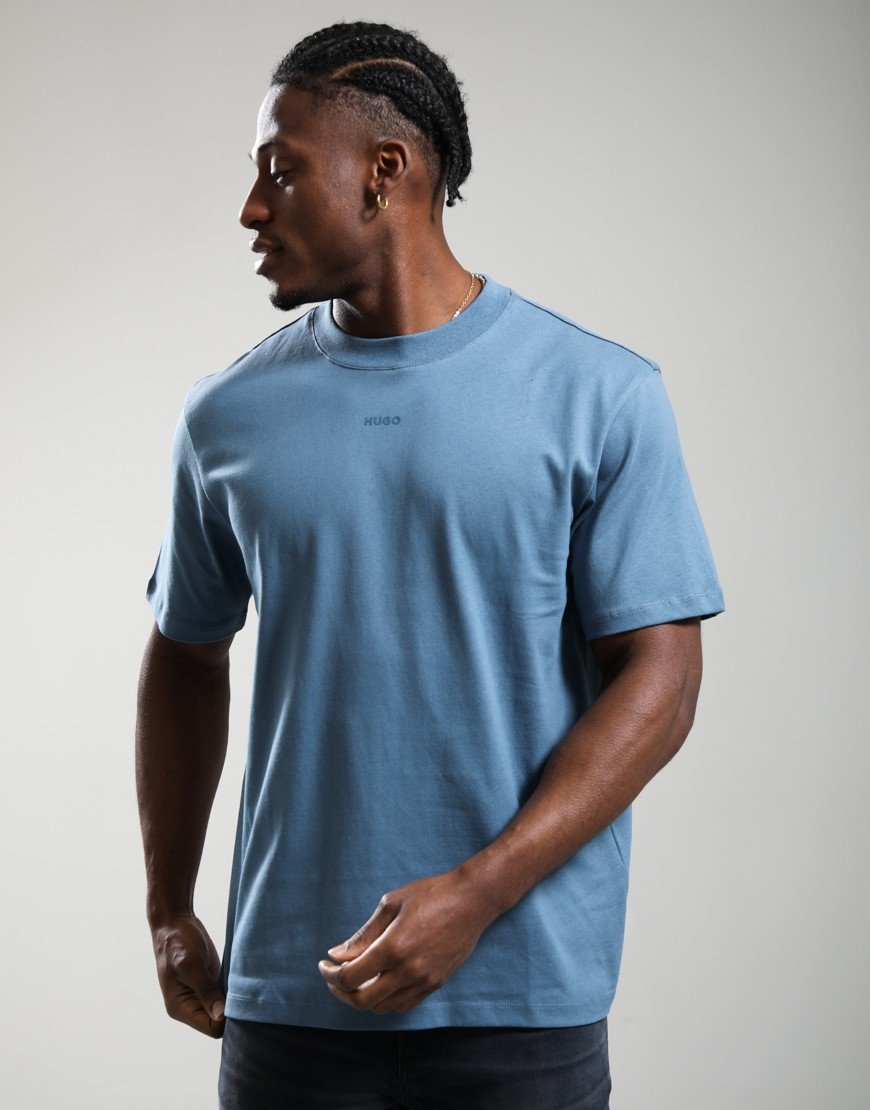 HUGO Dapolino T-Shirt Open Blue