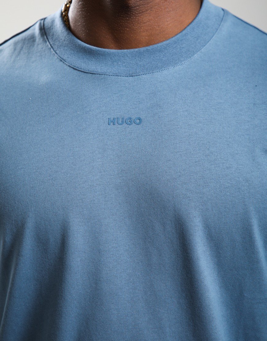 HUGO Dapolino T-Shirt Open Blue