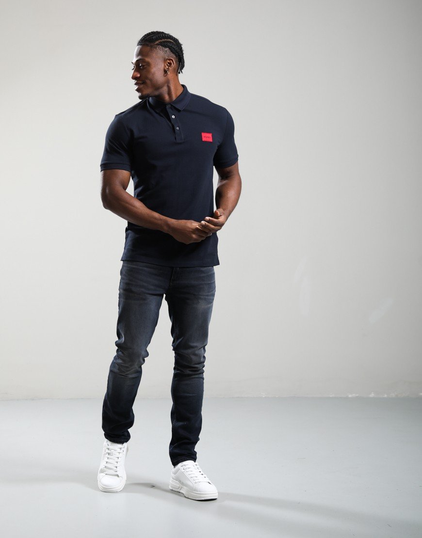 HUGO Dereso222 Polo Shirt Dark Blue