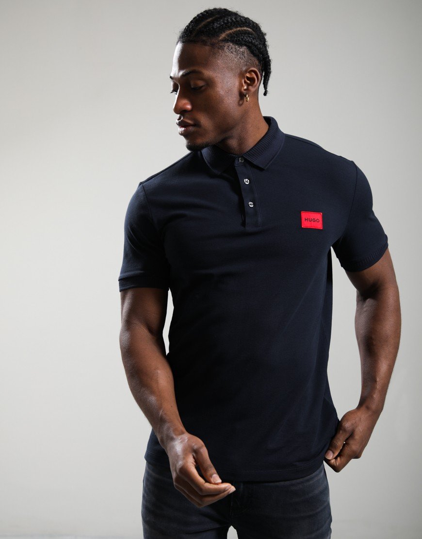 HUGO Dereso222 Polo Shirt Dark Blue