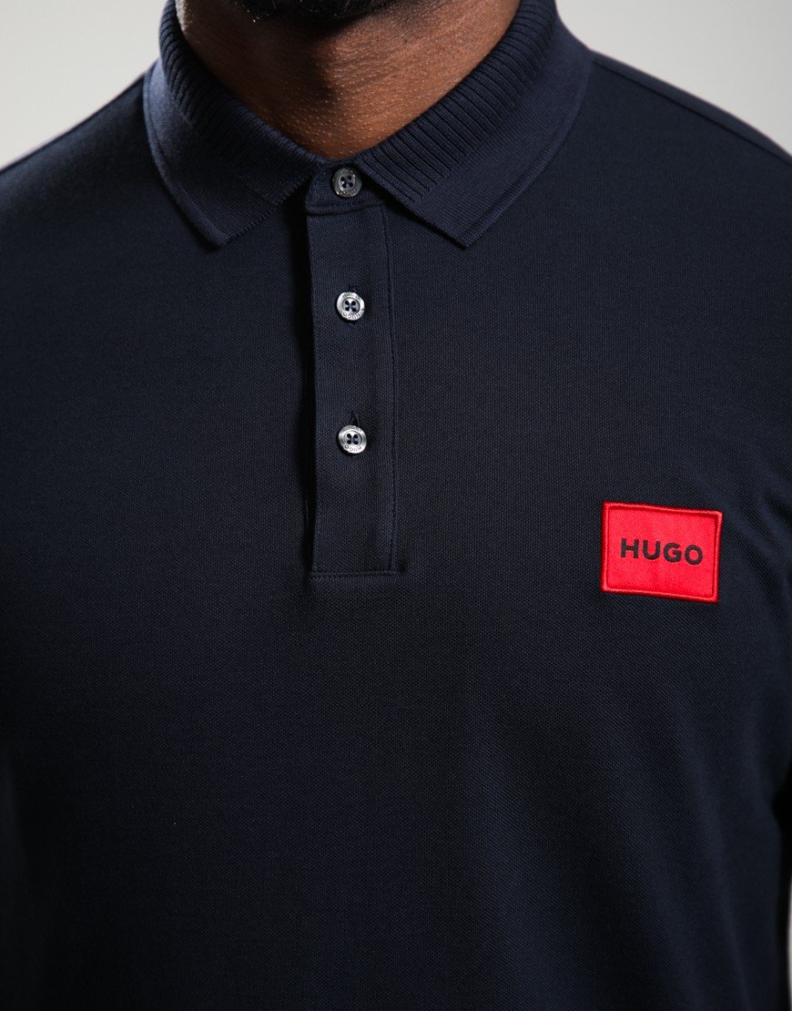 HUGO Dereso222 Polo Shirt Dark Blue