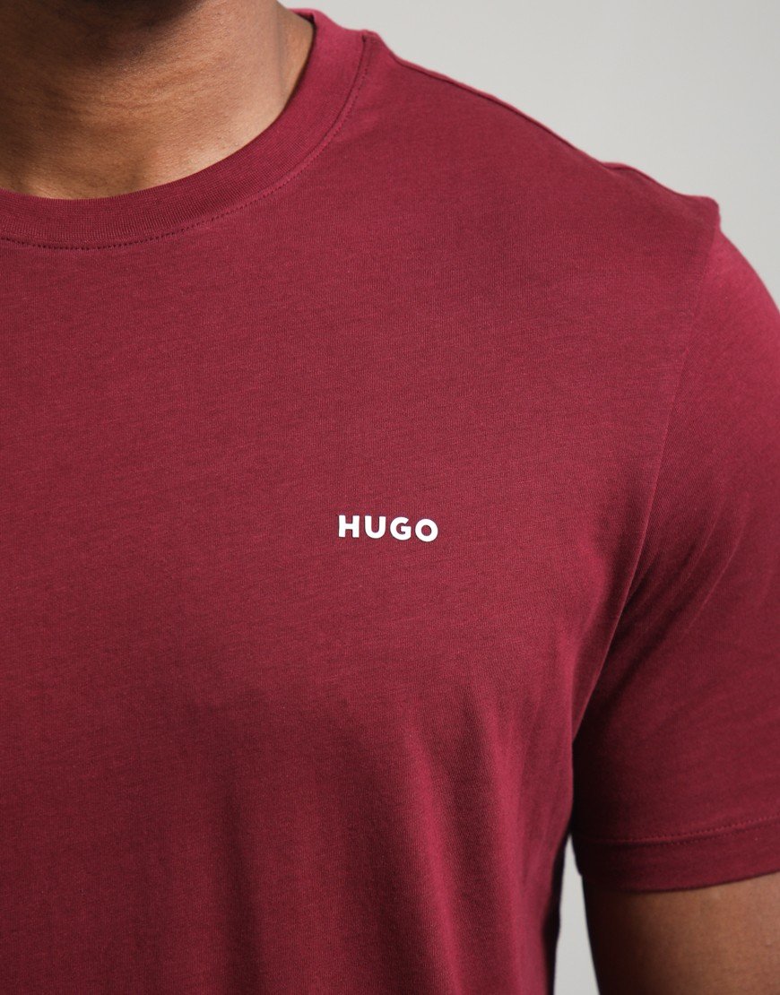 HUGO Dero222 T-Shirt Dark Pink
