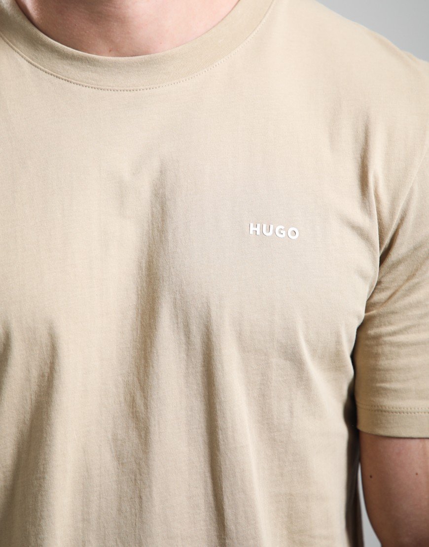 HUGO Dero222 T-Shirt Medium Beige