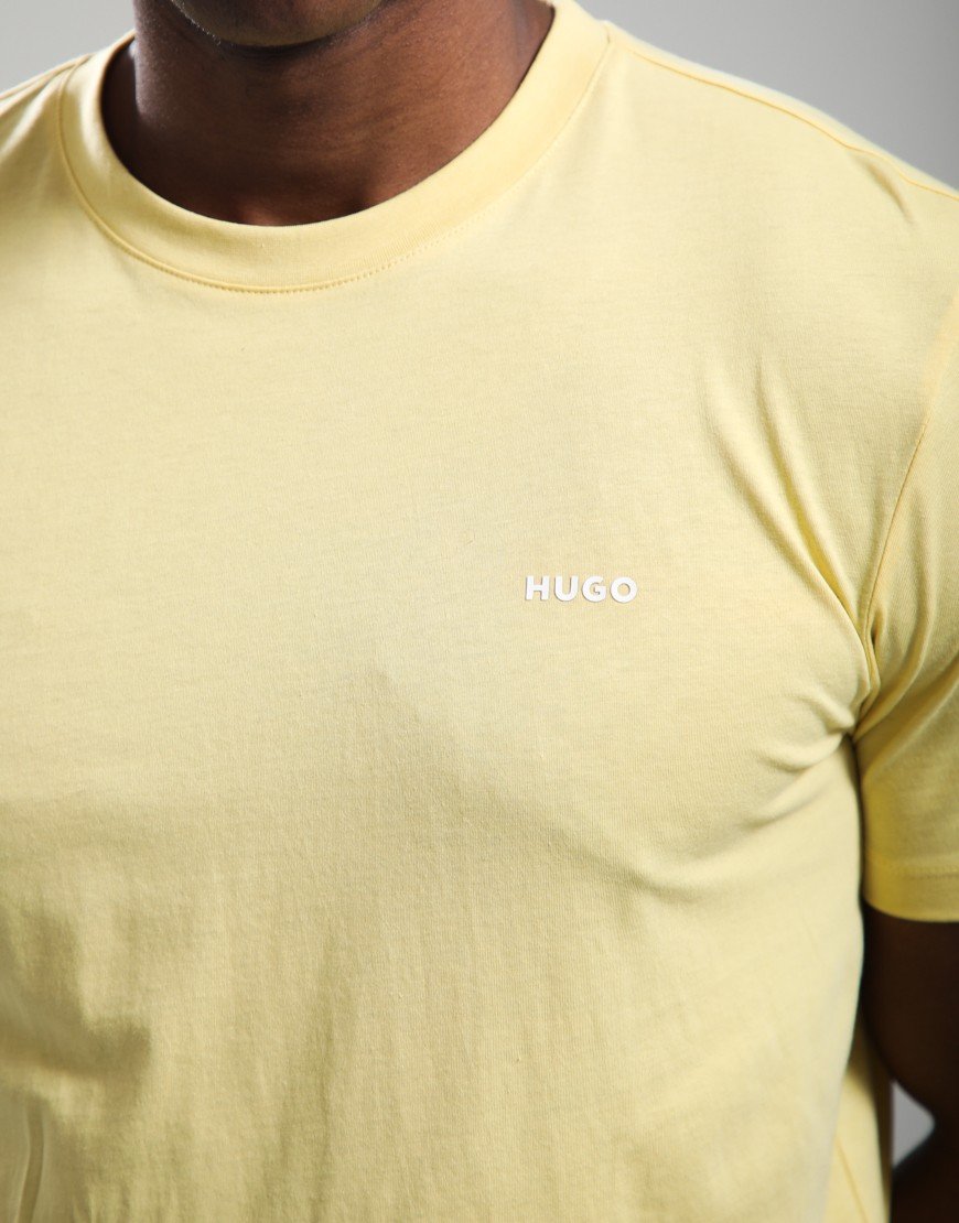 HUGO Dero222 T-Shirt Medium Yellow