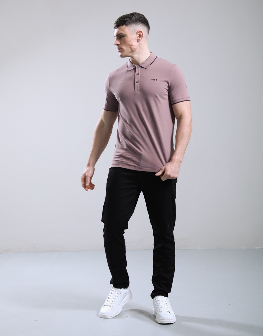 HUGO Dinoso222 Polo Shirt Light/Pastel Brown