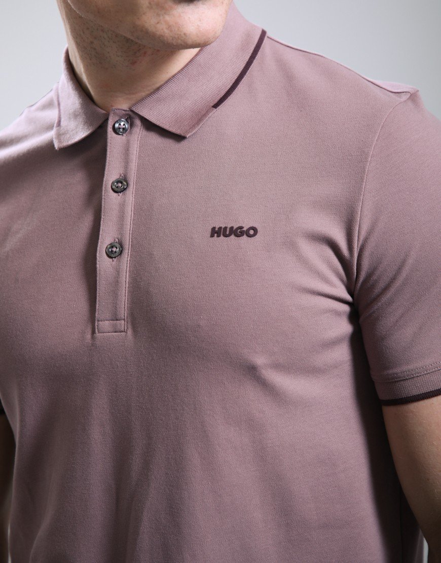 HUGO Dinoso222 Polo Shirt Light/Pastel Brown