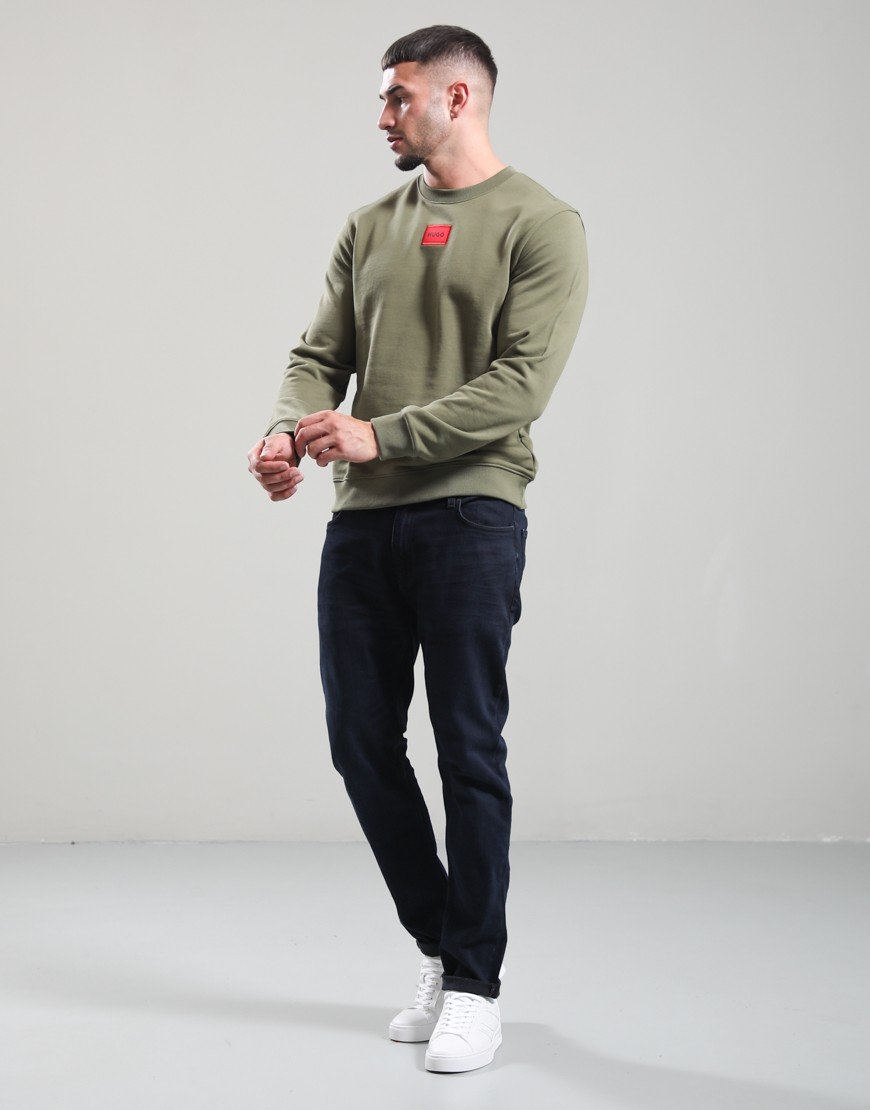 HUGO Diragol212 Crew Sweat Open Green 389