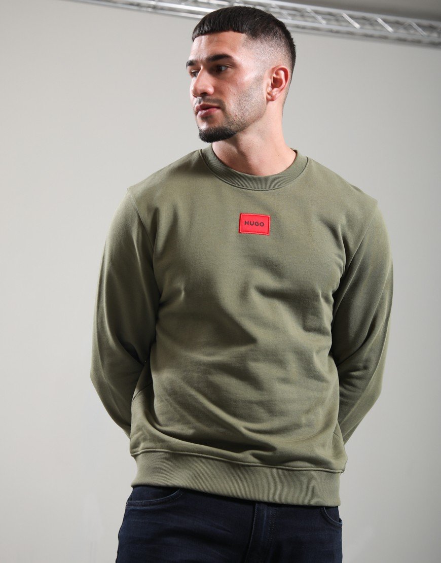 HUGO Diragol212 Crew Sweat Open Green 389