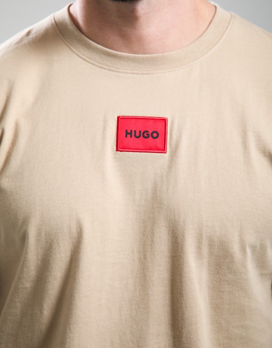HUGO Diragolino212 T-Shirt Medium Beige