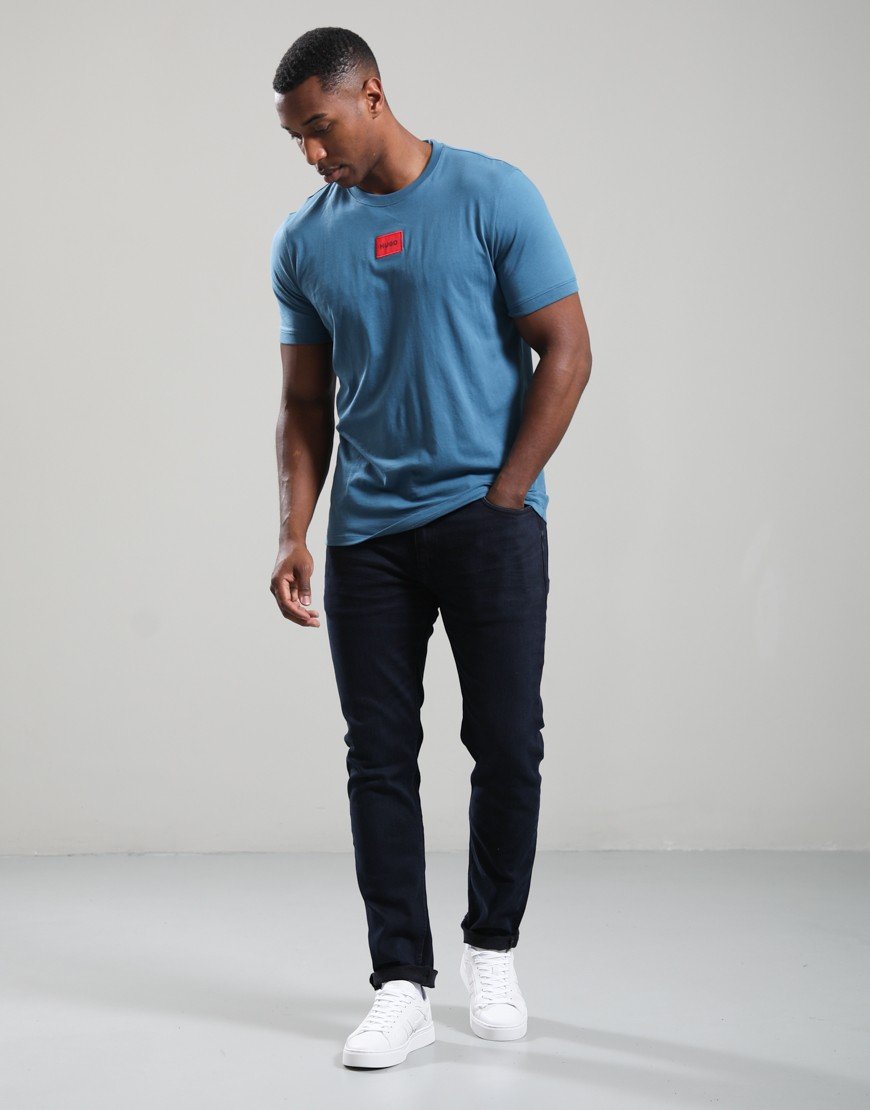 HUGO Diragolino212 T-Shirt Turquoise/Aqua