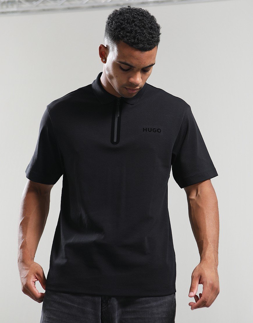 HUFO Dubilo Polo Shirt Black