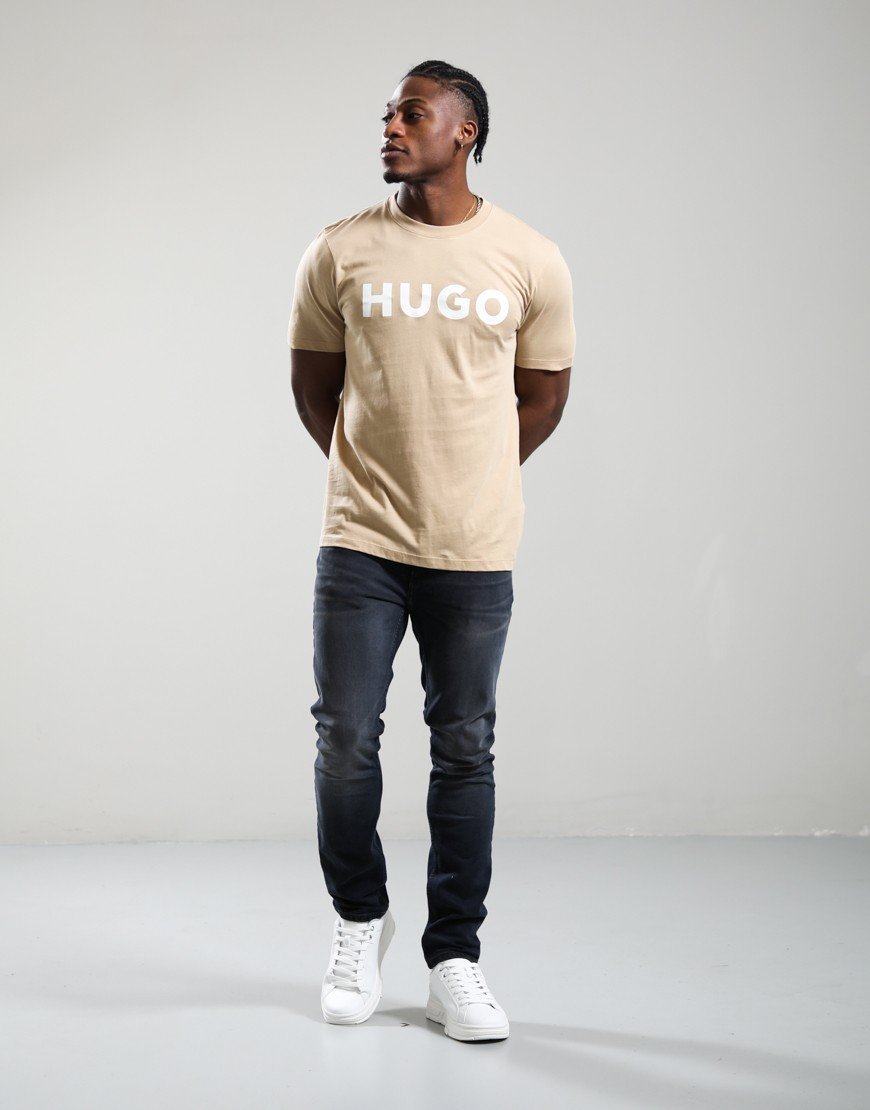 HUGO Dulivio T-Shirt Medium Beige