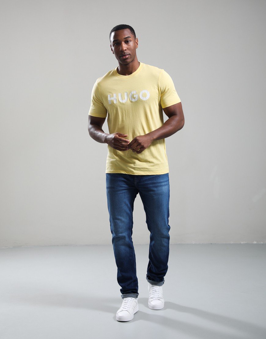 HUGO Dulivio T-Shirt Medium Yellow