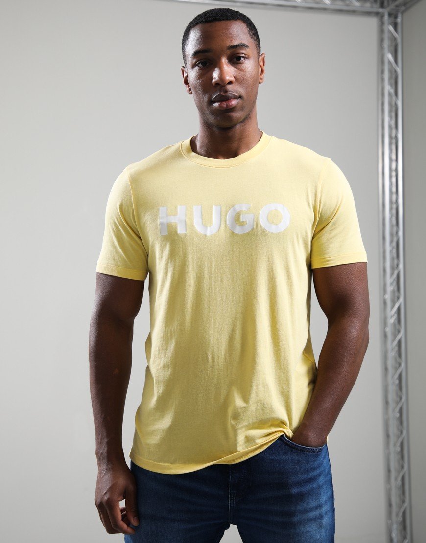 HUGO Dulivio T-Shirt Medium Yellow