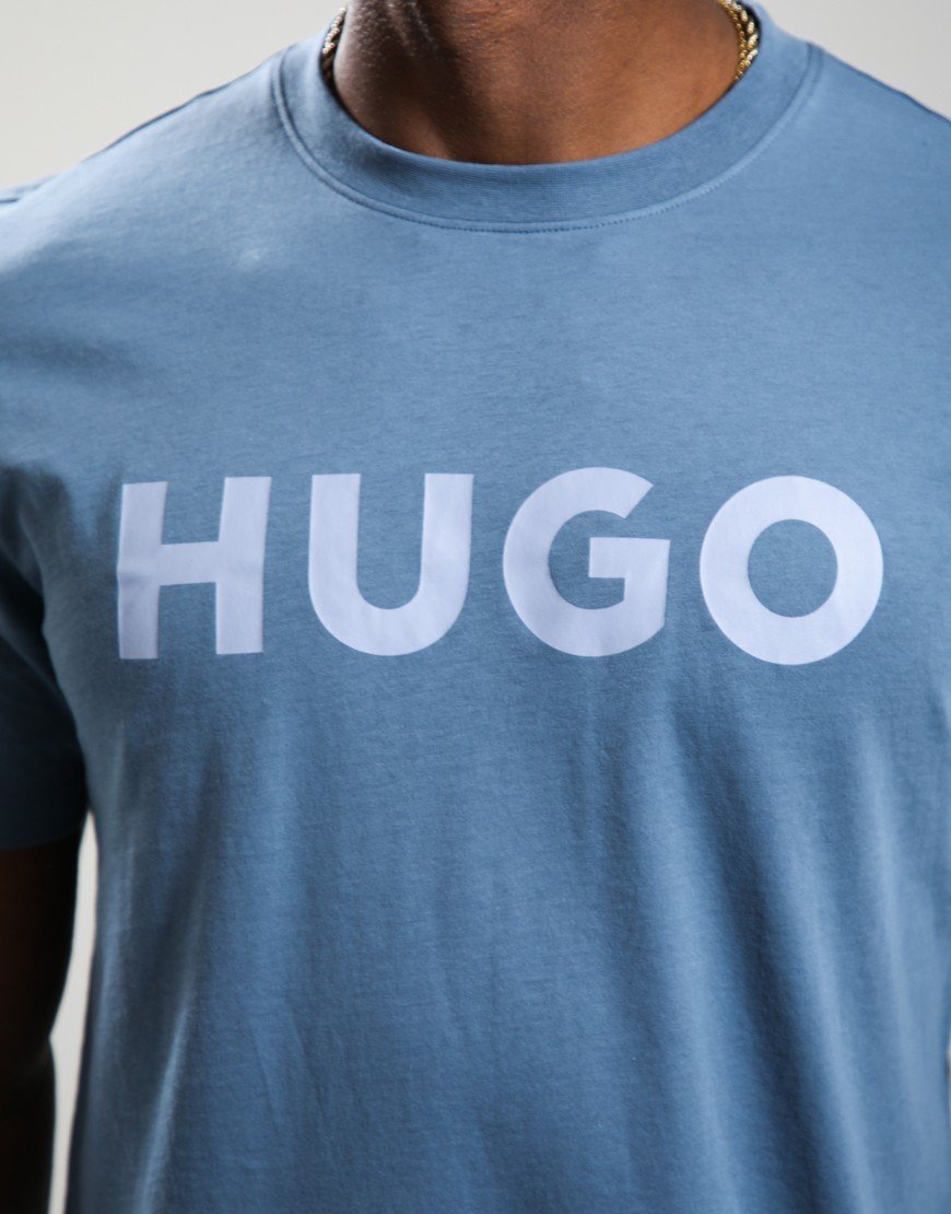 HUGO Dulivio T-Shirt Open Blue