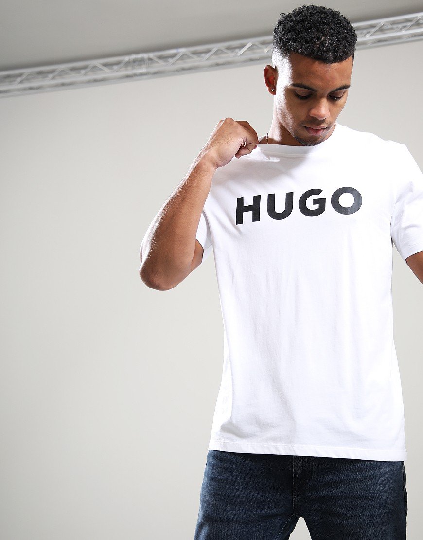 HUGO Dulivio T-Shirt Open White