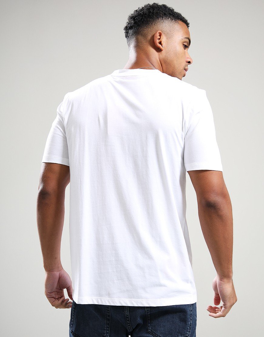 HUGO Dulivio T-Shirt Open White HUGO Dulivio T-Shirt Open White