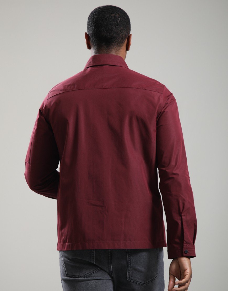 HUGO Emmond Overshirt Dark Pink